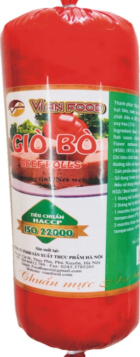 Giò bò 500gr