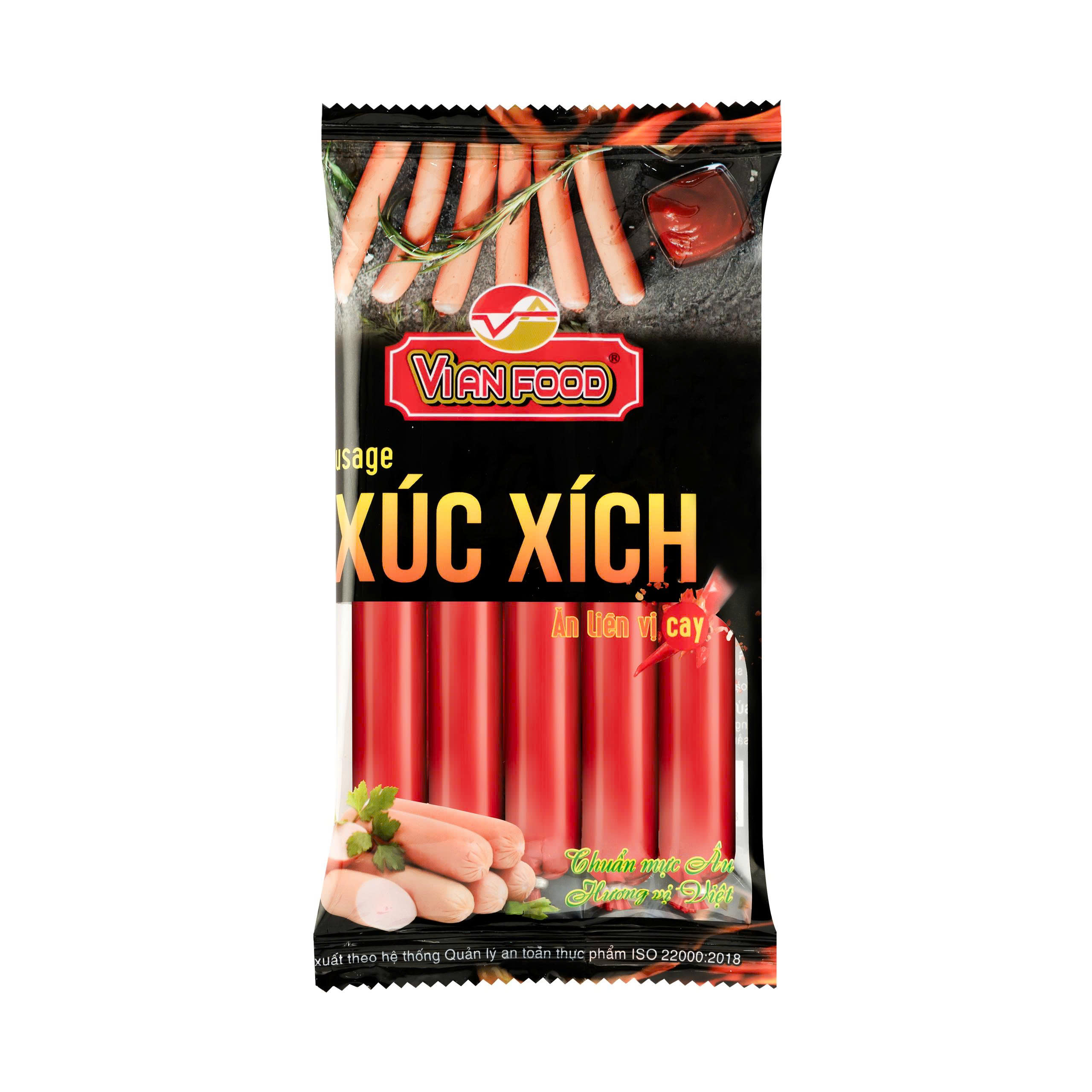 Xúc xích tiệt trùng Vị cay (35gr X5) -175g