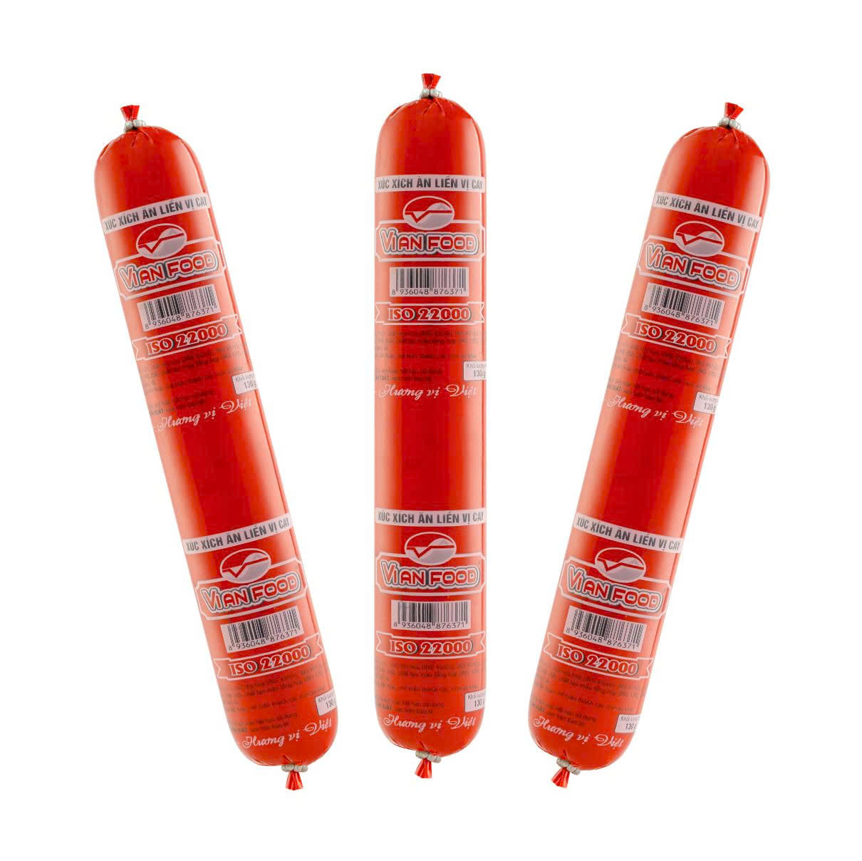 Xúc xích cay loại cây 50gr - 80gr - 100gr